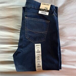 NWT Ariat High Waist Slim Trouser Jeans - Size 29 Long